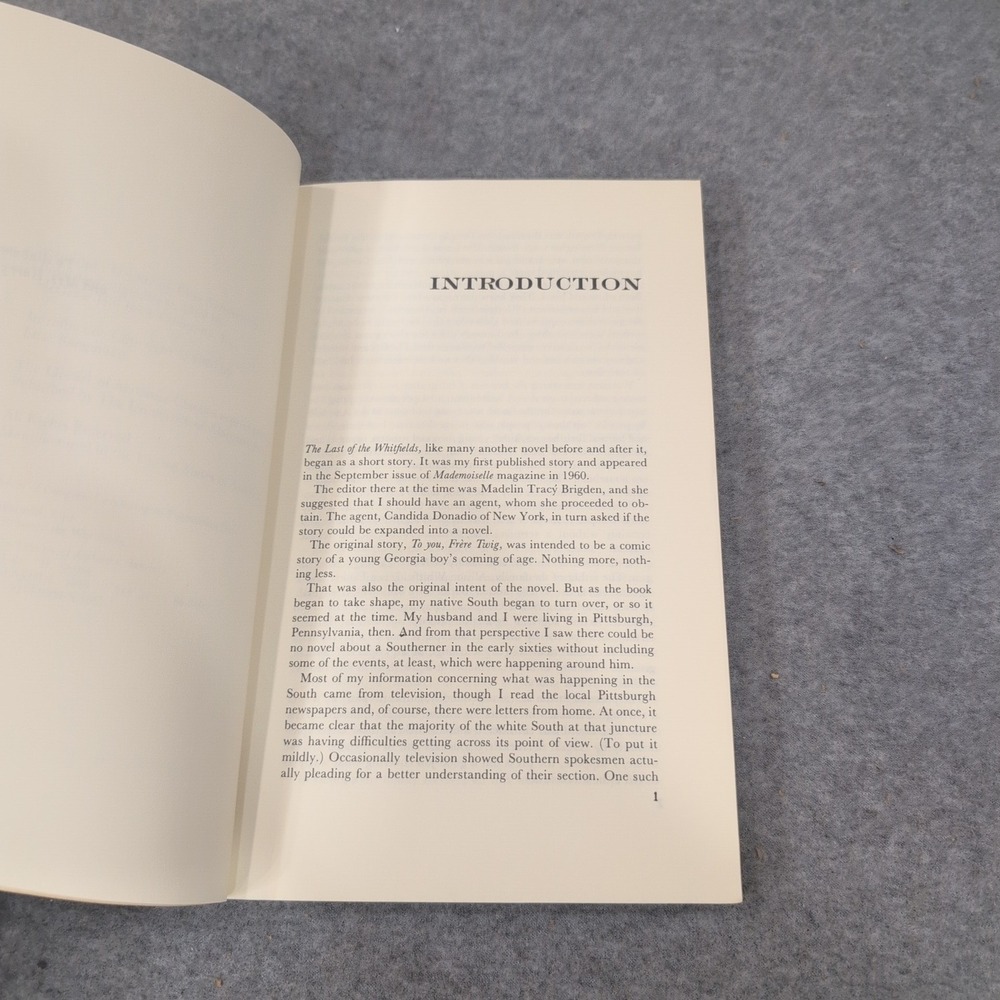 The Last of the Whitfields Elise Sanguinetti Paperback 1986 Alabama Classics - Picture 3 of 6